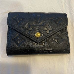 Louis Vuitton Zoe Wallet Black Monogram Empreinte